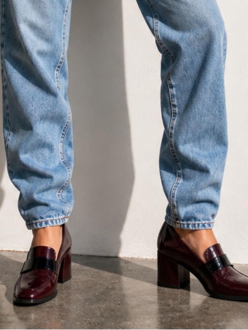 Franco Sarto block heel pumps